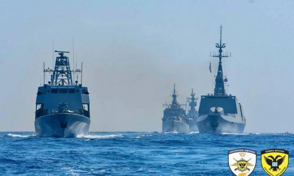 Εντυπωσιακές εικόνες από τη αεροναυτική άσκηση «Eunomia»: Συμμετέχουν Κύπρος, Ελλάδα, Γαλλία και Ιταλία